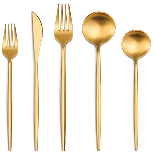 https://glowingpacific.com/wp-content/uploads/2023/01/Luxury-Matte-Gold-Silverware-Set-20-Piece-188-Stainless-Steel-Flatware-Sets-for-4-Dishwasher-Safe-0.jpg